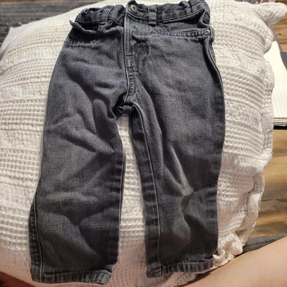 Wrangler Black and Grey Jeans